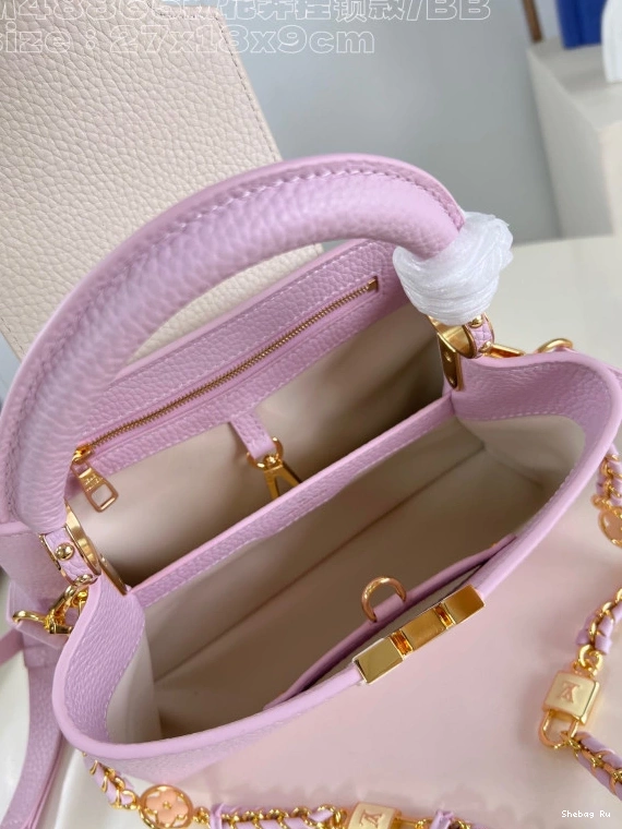 BB-27*18*9CM LOUIS VUITTON CAPUCINES 0816